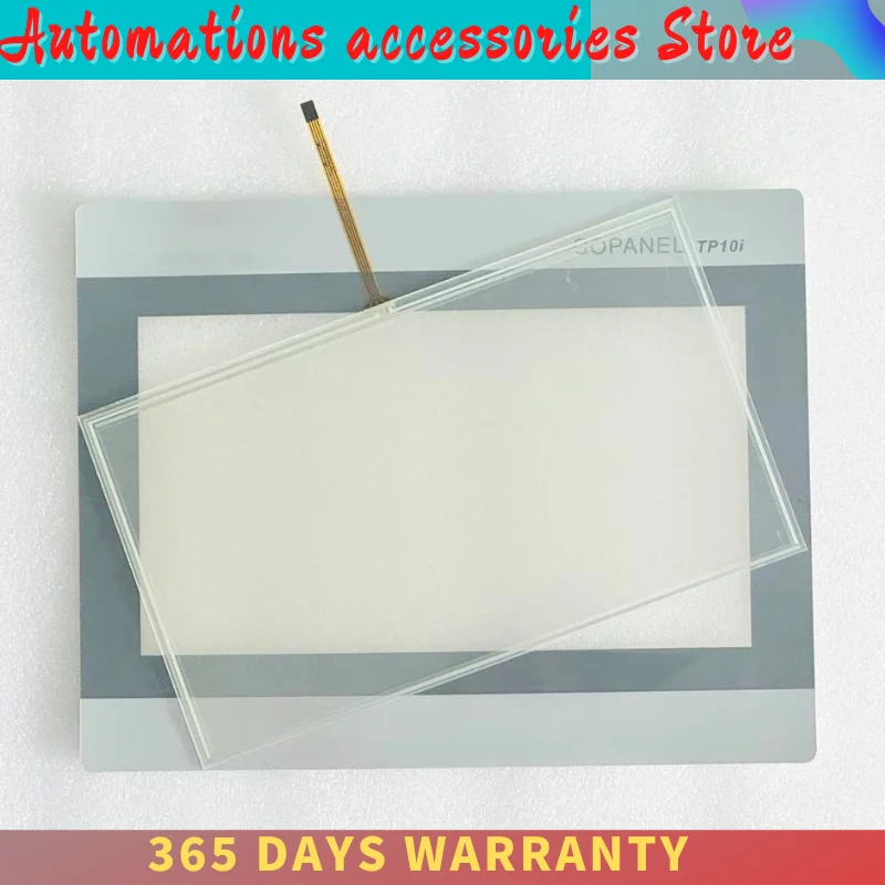 

Touch Screen Panel Glass Digitizer for Copanel TP10i CTS6-T10I-CH030 CTS6-T10I-CH032 with Front Overlay Protective Film