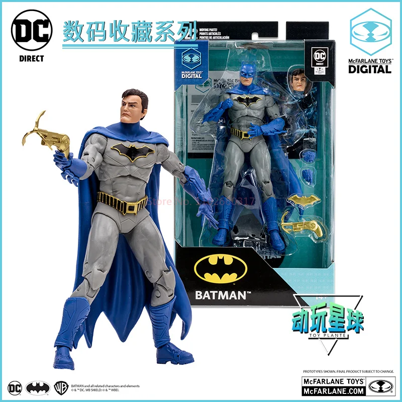 Mcfarlane Dc Comic Batman Rebirth Anime Action Figurine Pvc Collection Model Joints Mobility Boy Toys Children'S Birthday Gift