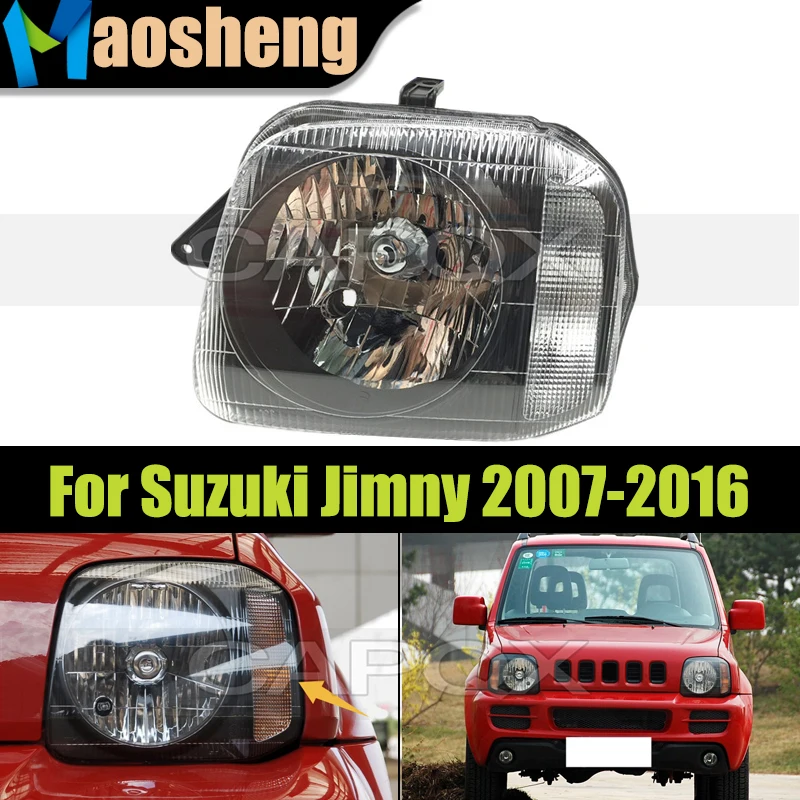 Front Headlight Head Light For Suzuki Jimny 2007 2008 2009 2010 2011 2012 2013 2014 2015 2016 Headlamp Head Lamp Driver Light