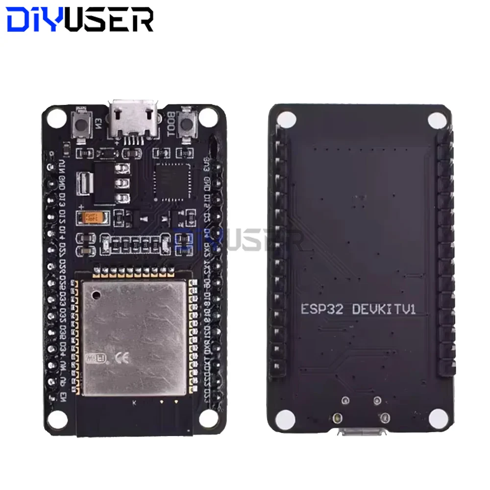 Placa de Desarrollo ESP32 con Chip USB CH9102X, Módulo WiFi de Doble Núcleo + Bluetooth 4.2 para IoT