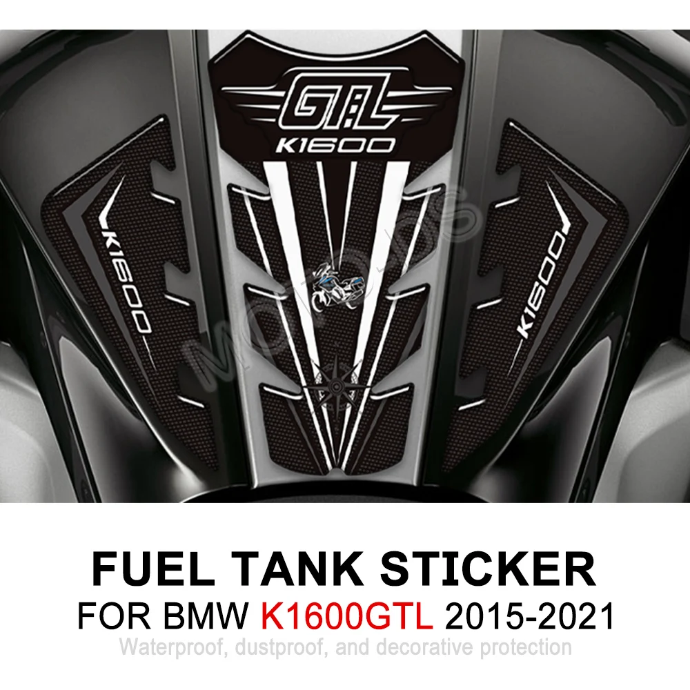 

2018 2019 2020 2021 For BMW K1600GTL K1600 K 1600 GTL Motorcycle Tank Pad Grips Protection Decals Stickers 2015 2016 2017