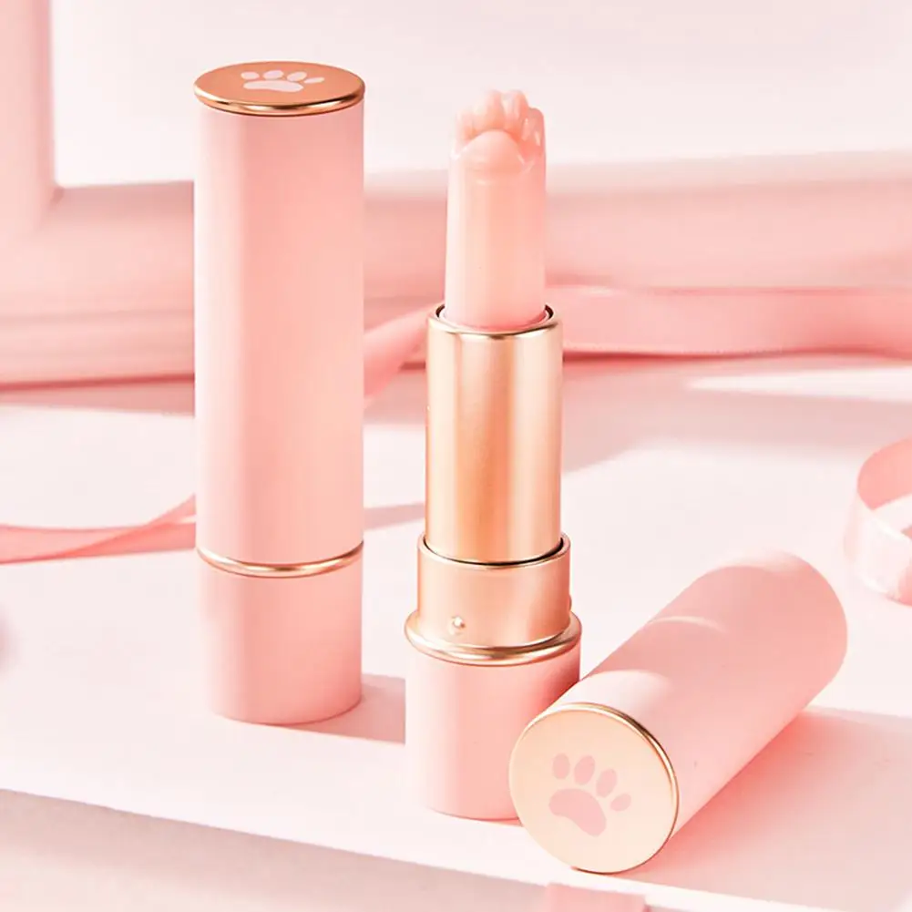 かわいい足の色が変わる口紅、クリスタル、クラッキングバーム、リップ化粧品、保湿ケア、魅力的なメイク、n4i1