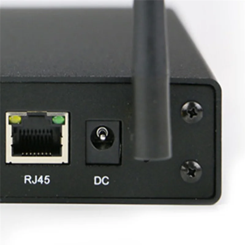 A73E-محمول 3.5 بوصة HDD SSD الضميمة المحمولة USB3.0 Rj45 إيثرنت NAS شبكة تدفق خادم تخزين الولايات المتحدة التوصيل