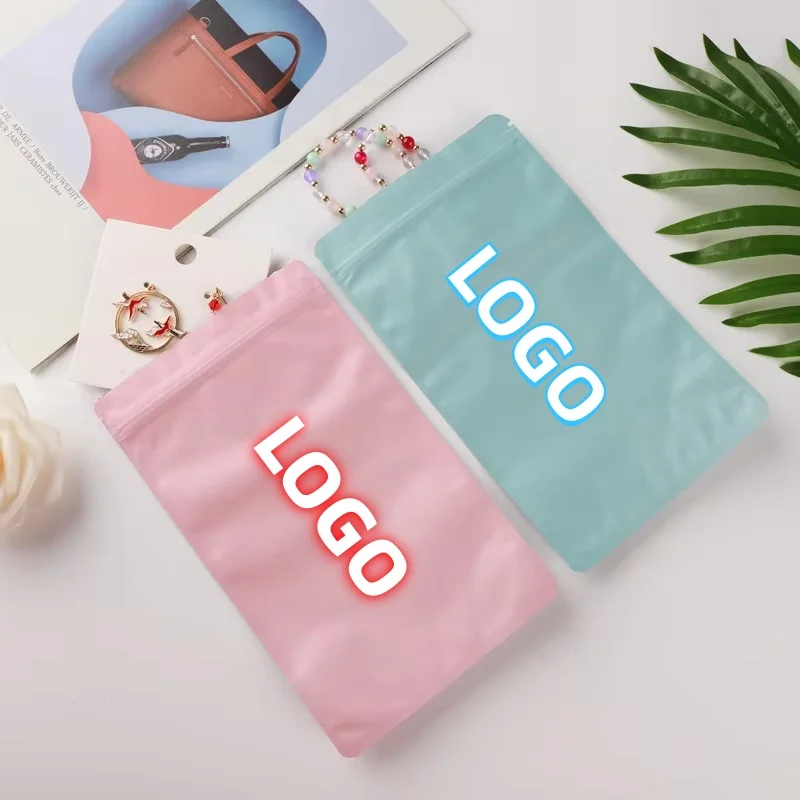 

Color Aluminum Foil Zip Lock Packaging Bags | Resealable Heat Seal Pouches for Coffee, Tea, Matcha, Powder, Sugar, Spice & Scs