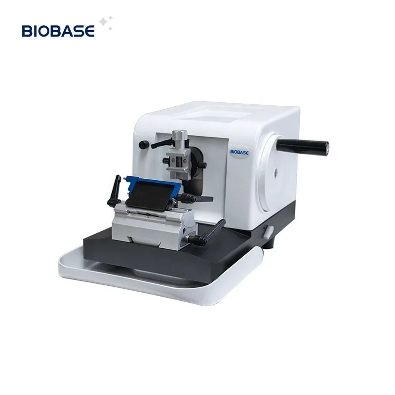 Manual Rotary Microtome 0~60μm sectioning/trimming high precision rotary microtome micro-drive Microtome