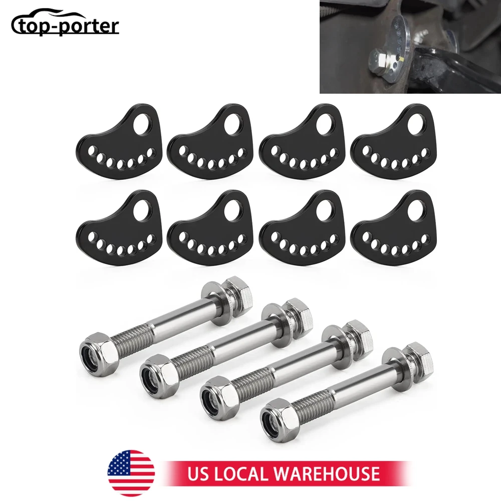 

Camber Lock Alignment Fix Upper Arm Cam Bolt Kit For 99-19 CHEVROLET SILVERADO 1500 2WD 4WD For 99-19 GMC SIERRA 1500 2WD 4WD