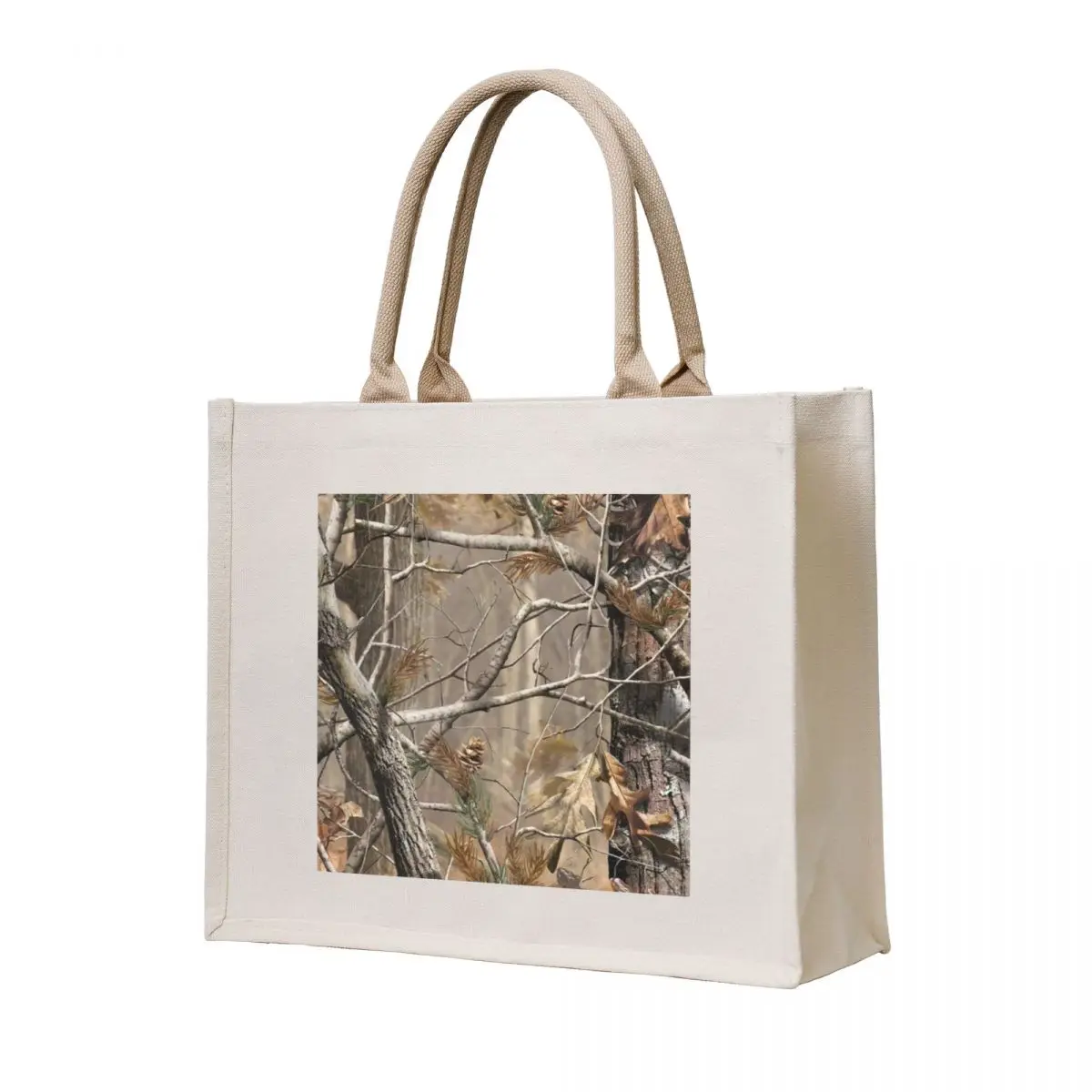 

Realistic Camouflage Tote Bag Canvas bag for women woman shopping bag Handbags women