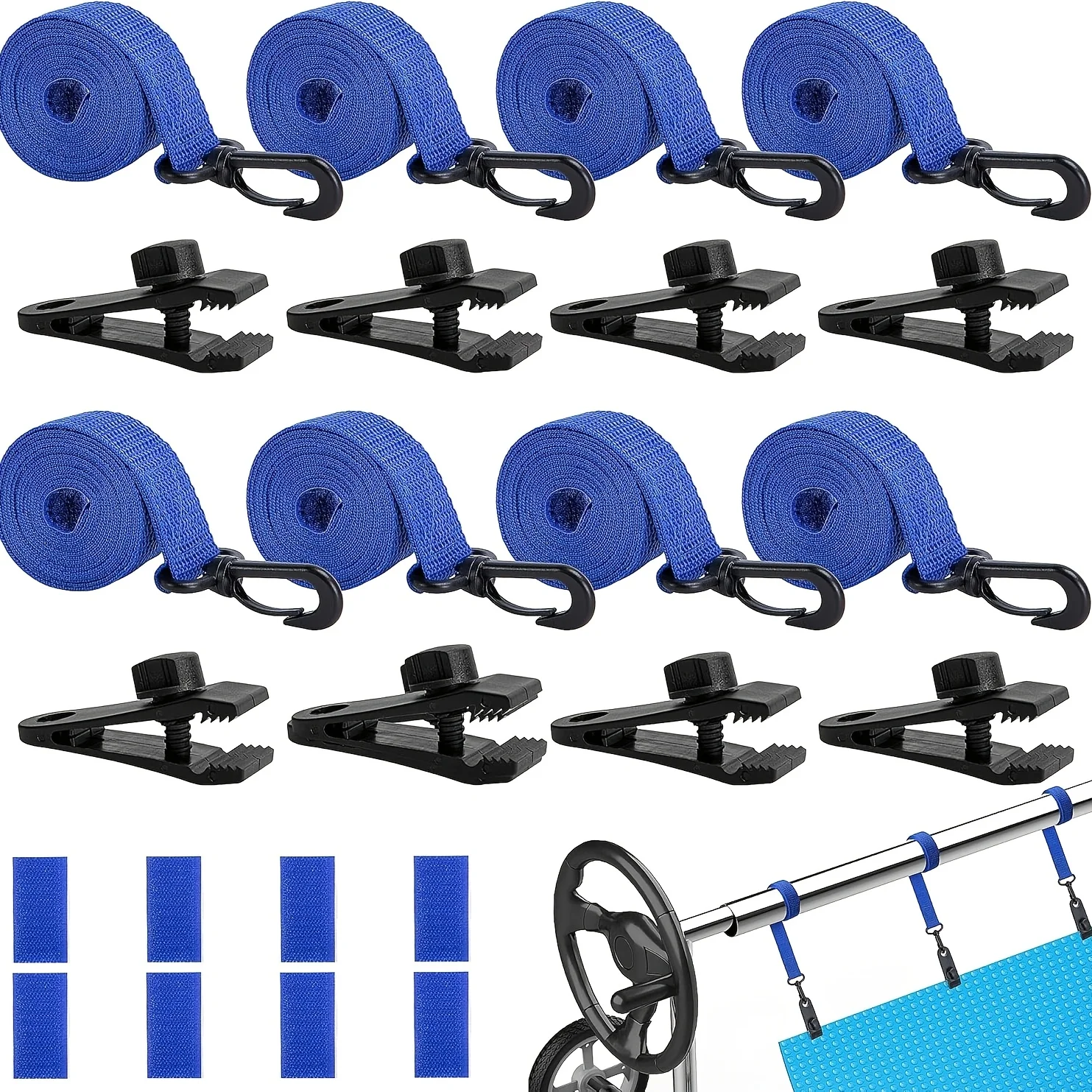18 Pcs Solar Cover Reel Instal - Reel Cover recension och pris
