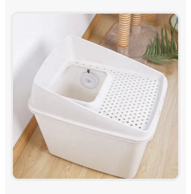 2021 Pet Supplies Intelligent Smart Ozone Cat Litter Box Rabbit Hutch Cage House Deodorizer Sterilizer