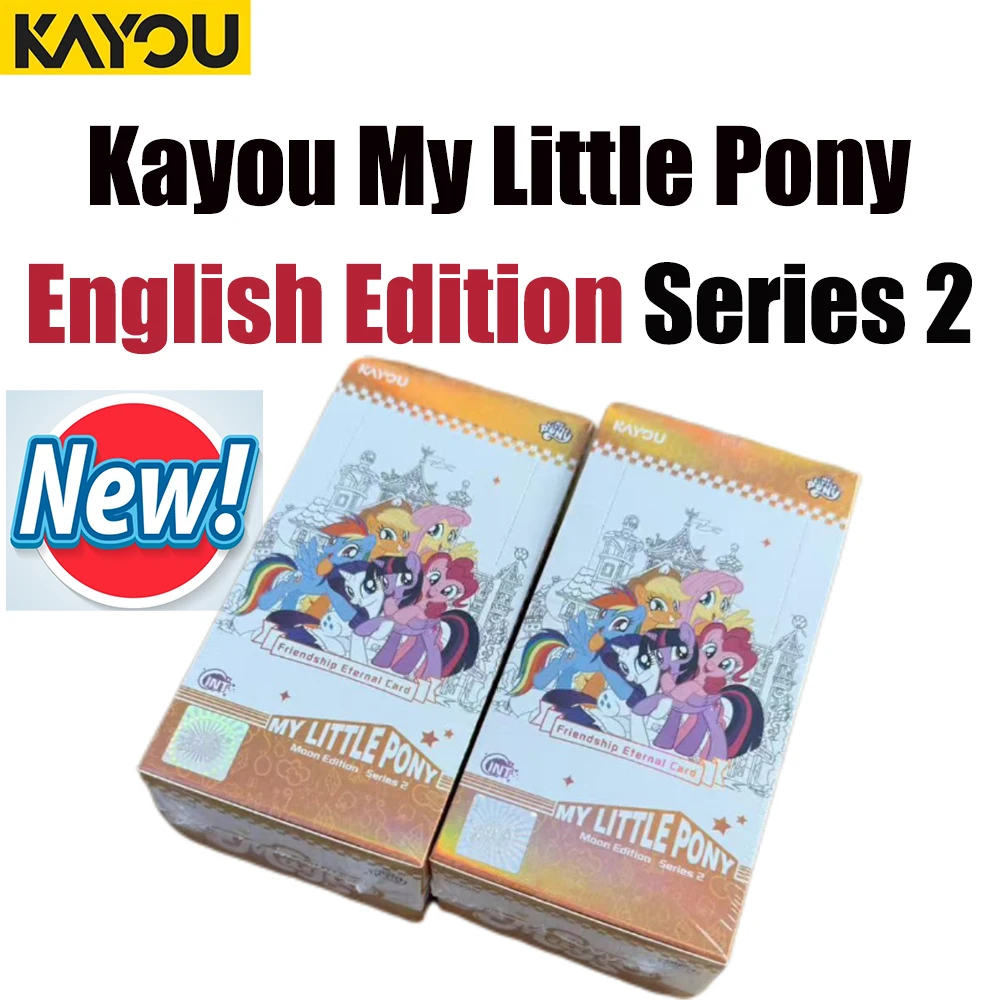 

Anime Kayou My Little Pony Card English Version Series2 Moon7 SC\SGR\LSR\UR\PTR\SSR\SR\R Collection Card Kids Toy&Hobby Gifts