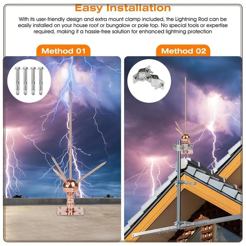 Koperen messing staafset Verwijderbaar beschermingsapparatuursysteem Forpole Top House Safety