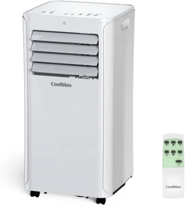 

portable air conditioner,12000 BTU portable ac unit up to 550 Sq,3 IN 1 with Remote Control,White