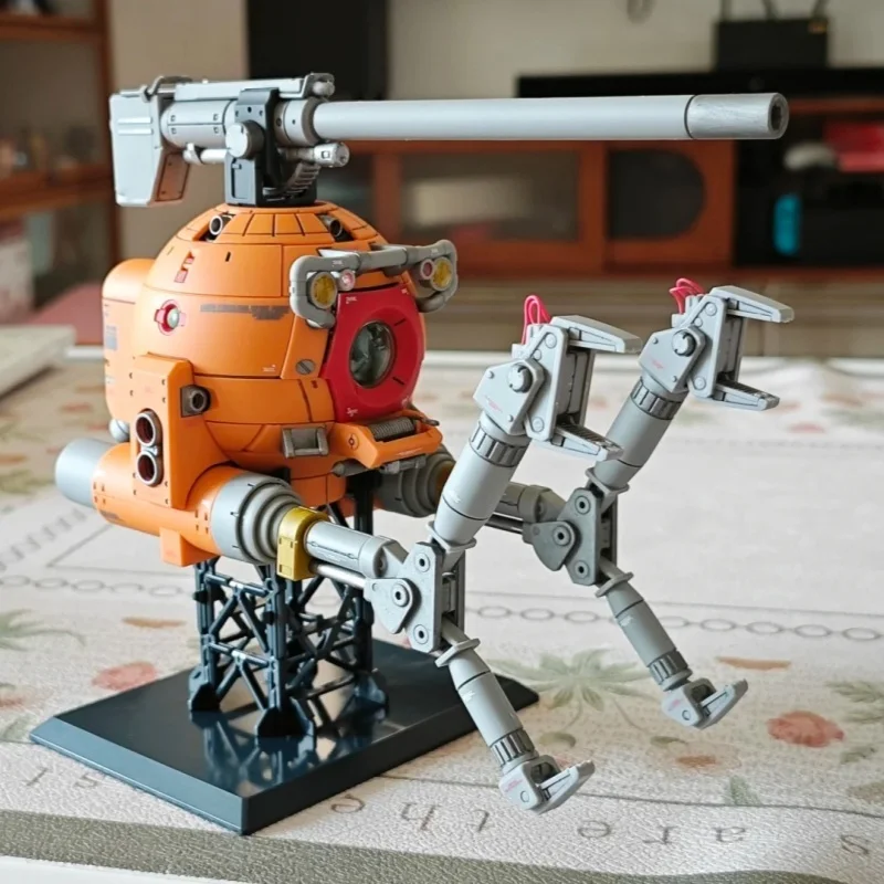 

Bandai Original Rb-79k Mobile Pod Ball Ver.Ka 1/100 Mg Vn002/O Iron Model Orange Model Kit Assembly Toys