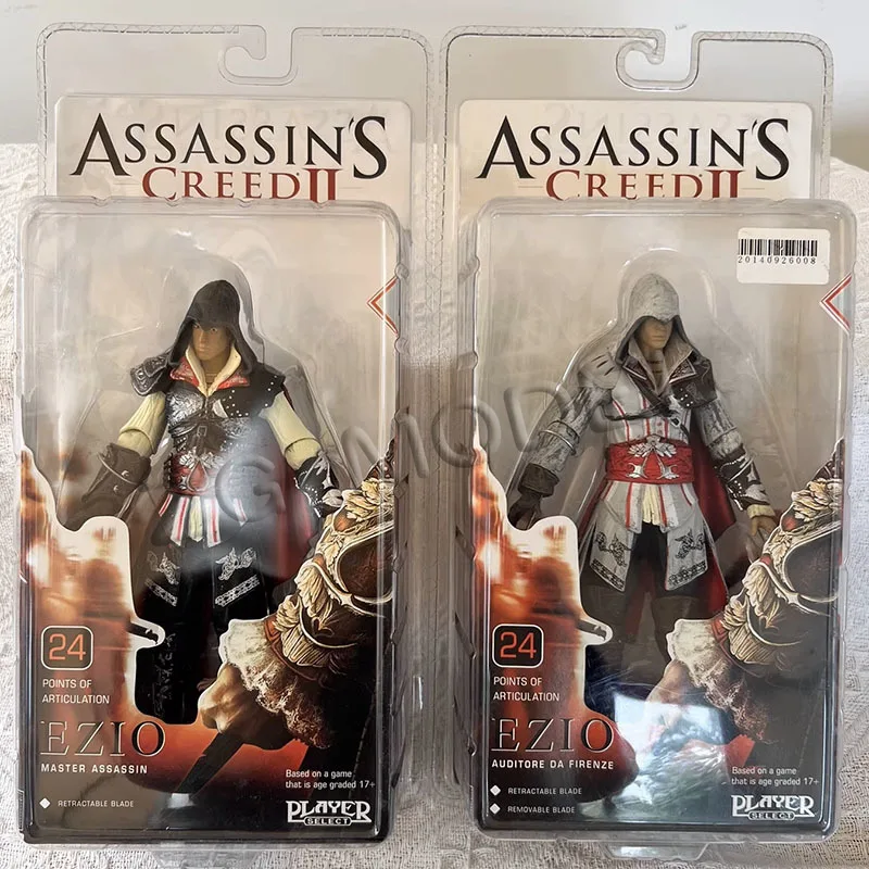 

Figuras de Acción Assassin's Creed: Ezio, Connor, Edward Kenway, Colección Figuras Manga, Modelo Juguete, Regalo