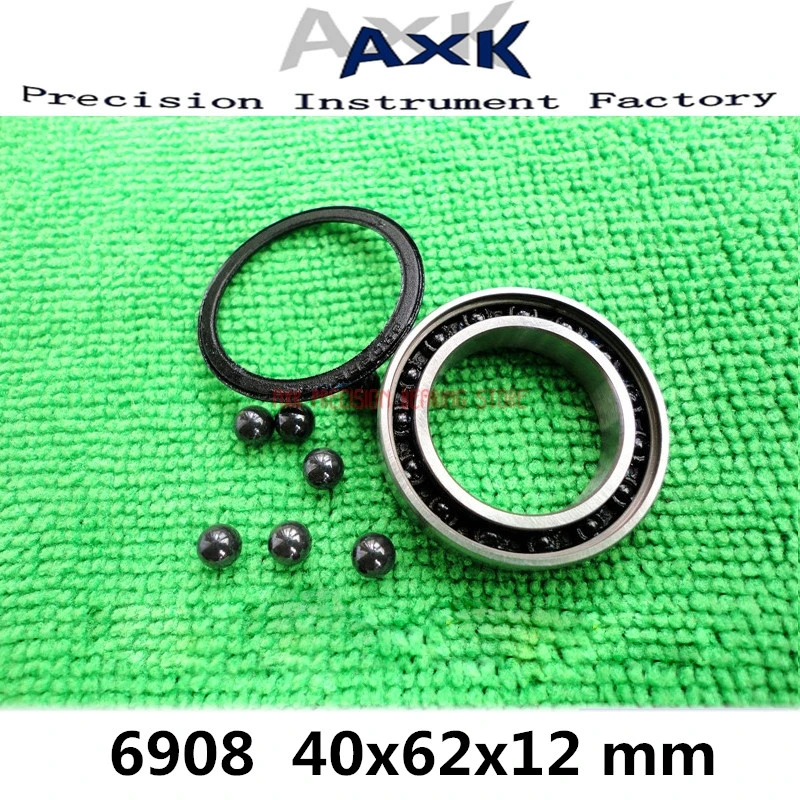 

2025 New 6908 Hybrid Ceramic Bearing 40x62x12 Mm Abec-1 ( 1 Pc ) Bicycle Bottom Brackets & Spares 6908rs Si3n4 Ball Bearings