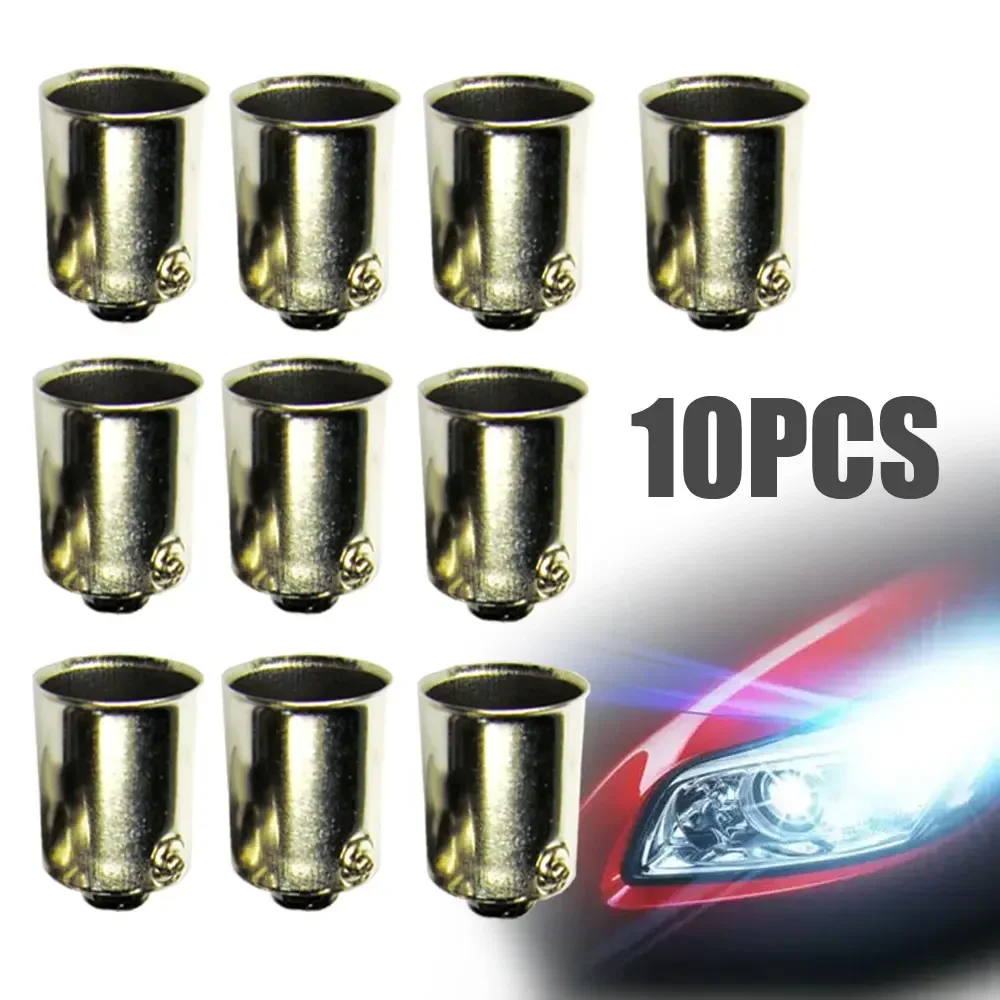 10PCS BA9S Socket Holders Base Intensity Bayonet Base Lamp Holders Socket for Auto Light Bulb Socket Base Adapter 44 55 57