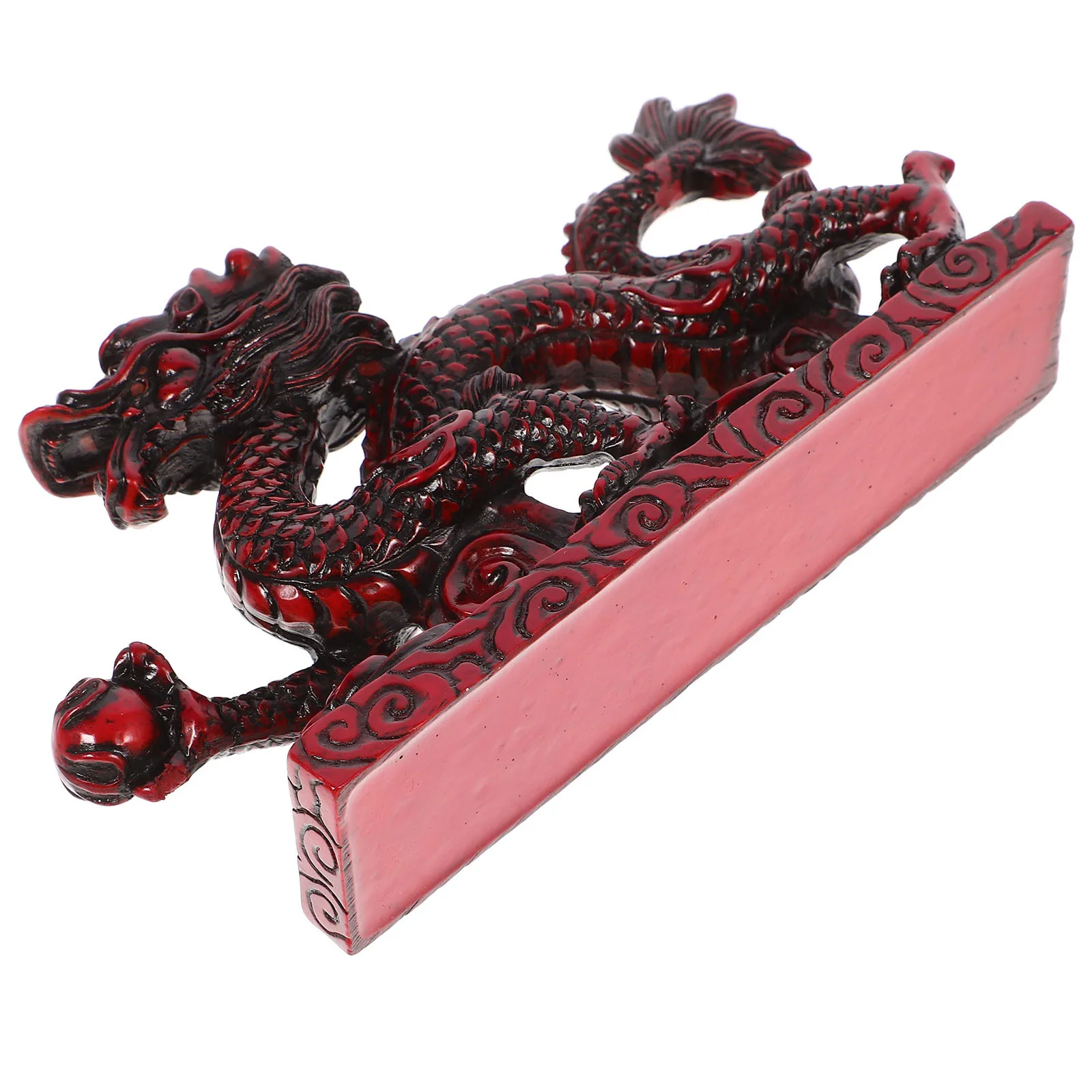 

Chinese Dragon Resin Statue Decorative Sculpture Compact Resin Craft Art Desktop Ornament Small Chinese Dragon Animal Statue