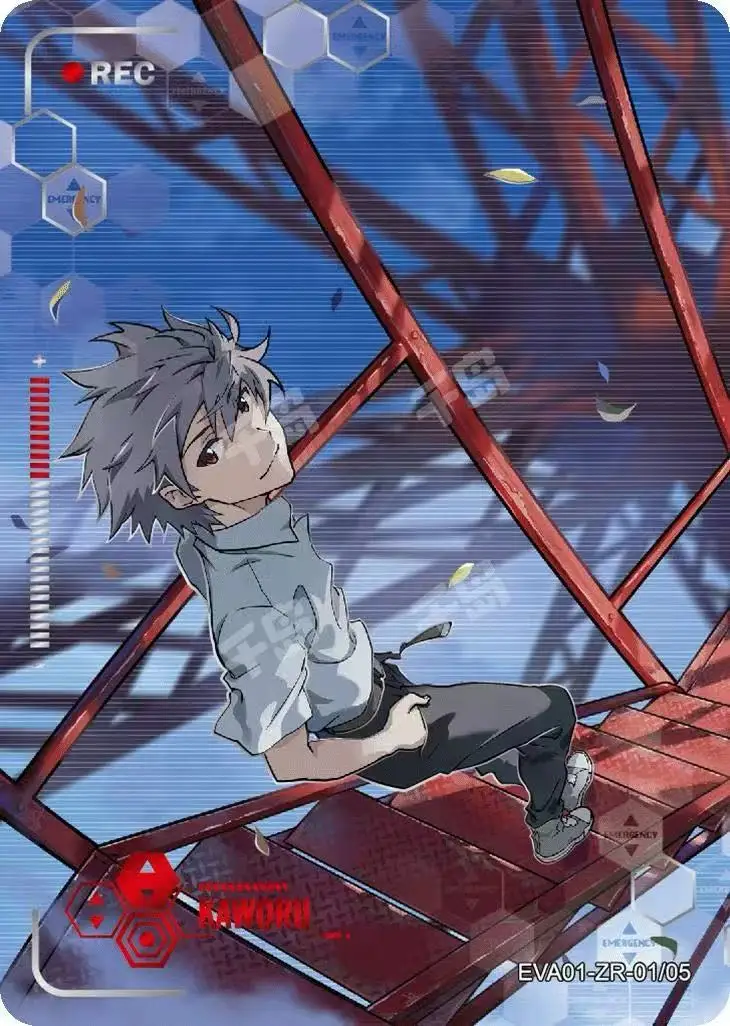 KAYOU Genesi Evangelion Card Series 1 Asuka Langley Soryu Ayanami Rei Ikari Shinji EVA Mech XR CR ZR FR UR AR Anime Original Box