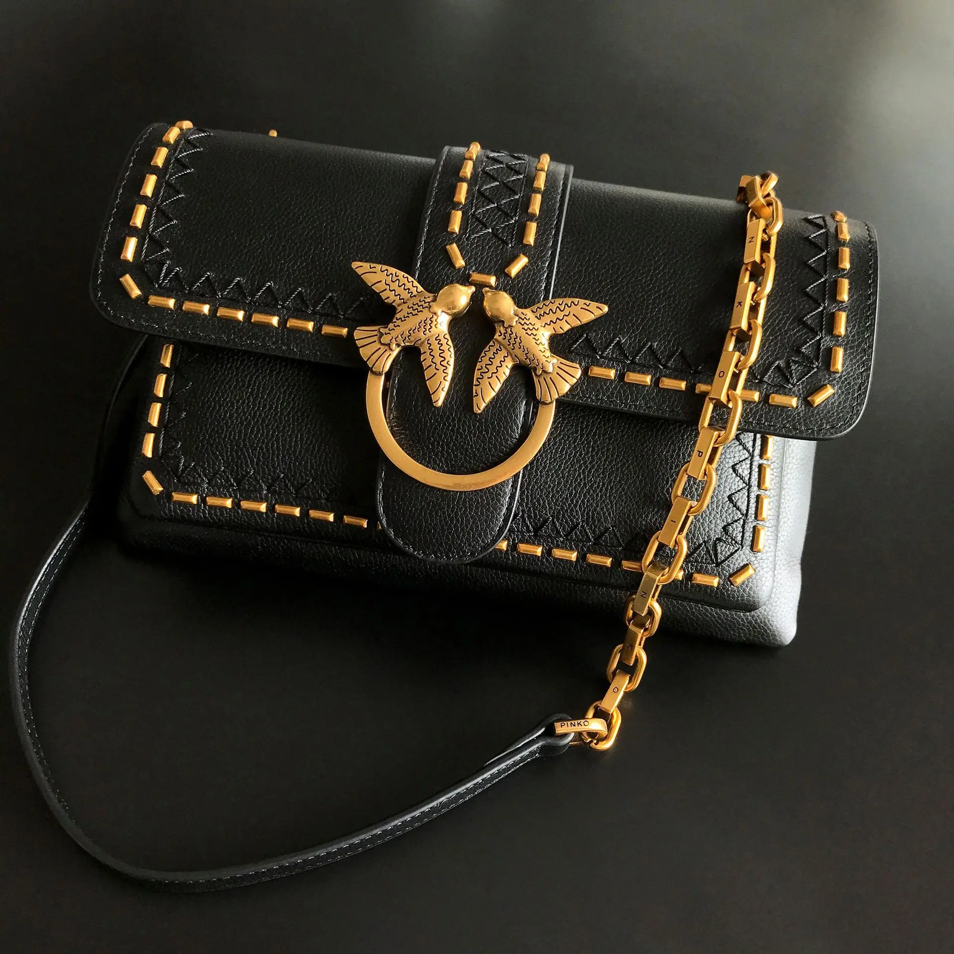 Genuine Top-Grain Leather Quilted Shoulder & Crossbody Bag - New Trendy Purse for Women, Elegant Daily Handbag