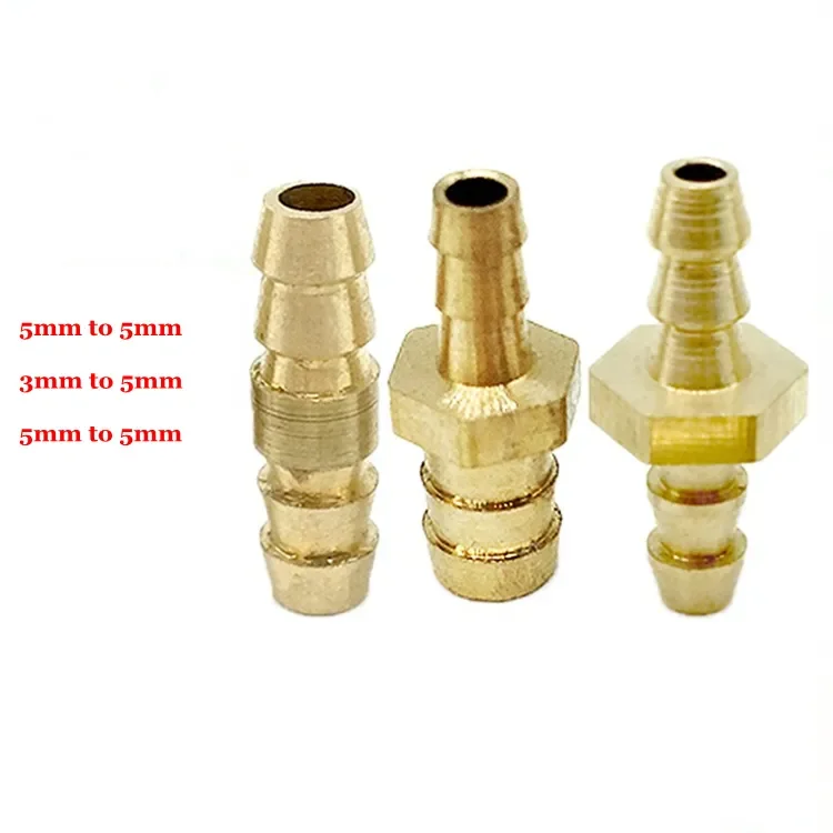 

10pcs Dental copper straight valve butt valve 3mm & 5mm valve dental chair unit accessories dental equipment
