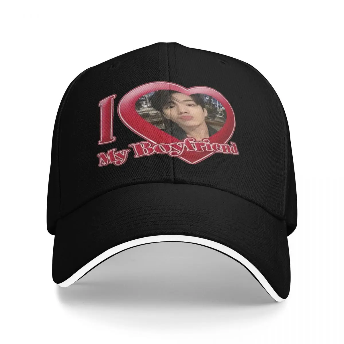 Intak (P1Harmony) I Love My Boyfriend Hats Baseball Cap Caps For Men Summer 2025 Man Hat Baseball Cap