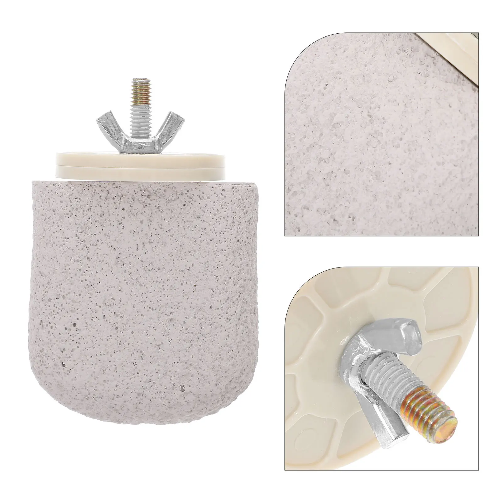 

Parrot Perch Stand for Bird Cage with Grinding Platform Sturdy Resting and Exercise Accessory for Parakeet Cockatiel Pet Birds