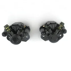 ATV Rear Disc Brakes Calipers Clamp Lower Pump for 50cc 70cc 90cc 110cc 125cc 150cc Quad Master Cylinder Caliper