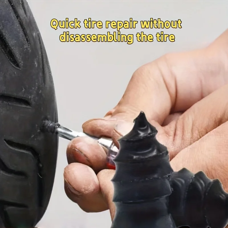 

21 шт., набор резиновых гвоздей для ремонта автомобильных мотоциклов, винты для бескамерных шин, инструменты для ремонта автомобилей, грузовиков, мотоциклов