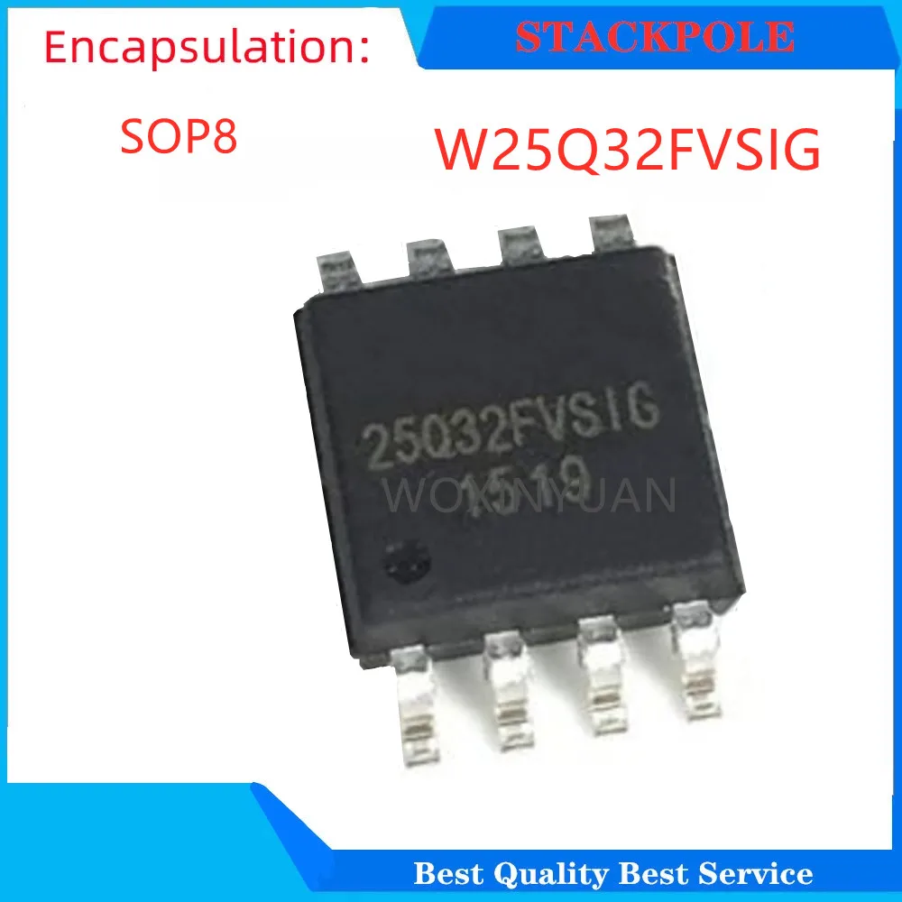 

(5piece)100% New W25Q32BVSIG 25Q32BVSIG W25Q32FVSIG W25Q32FVSSIG 25Q32FVSIG W25Q32 sop-8 Chipset