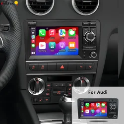 CHSTEK Car Radio 256G For Audi A3 8P S3 RS3 2003-2013 Carplay Stereo Navigation Bluetooth WIFI 4G Android 13 Multimedia Player