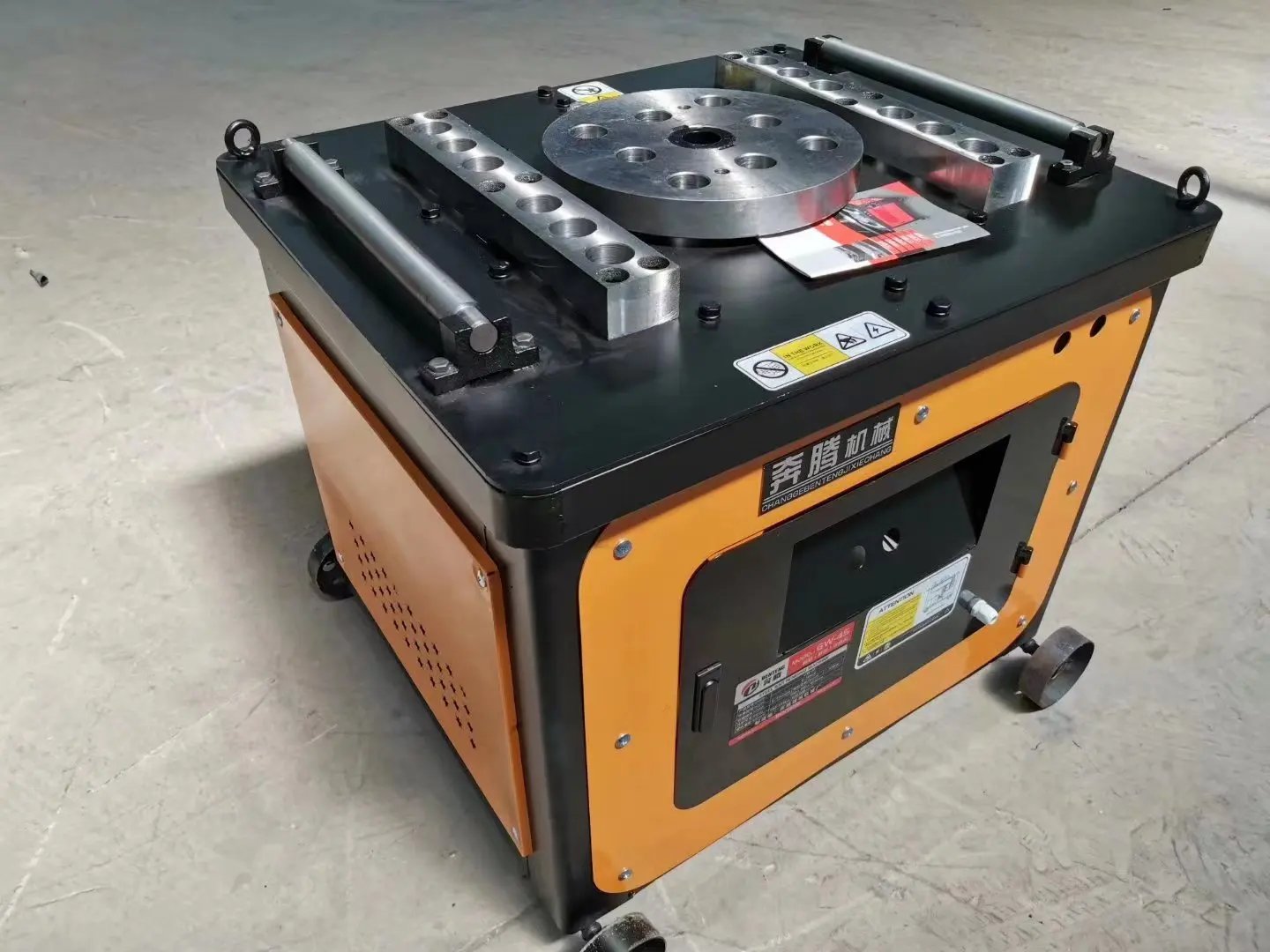 Bar Bending Auto Rebar Bender Machine Bar Bending Machine Price YG40 Iron Flat Steel Manual Stirrup Spiral Steel Multifunctional