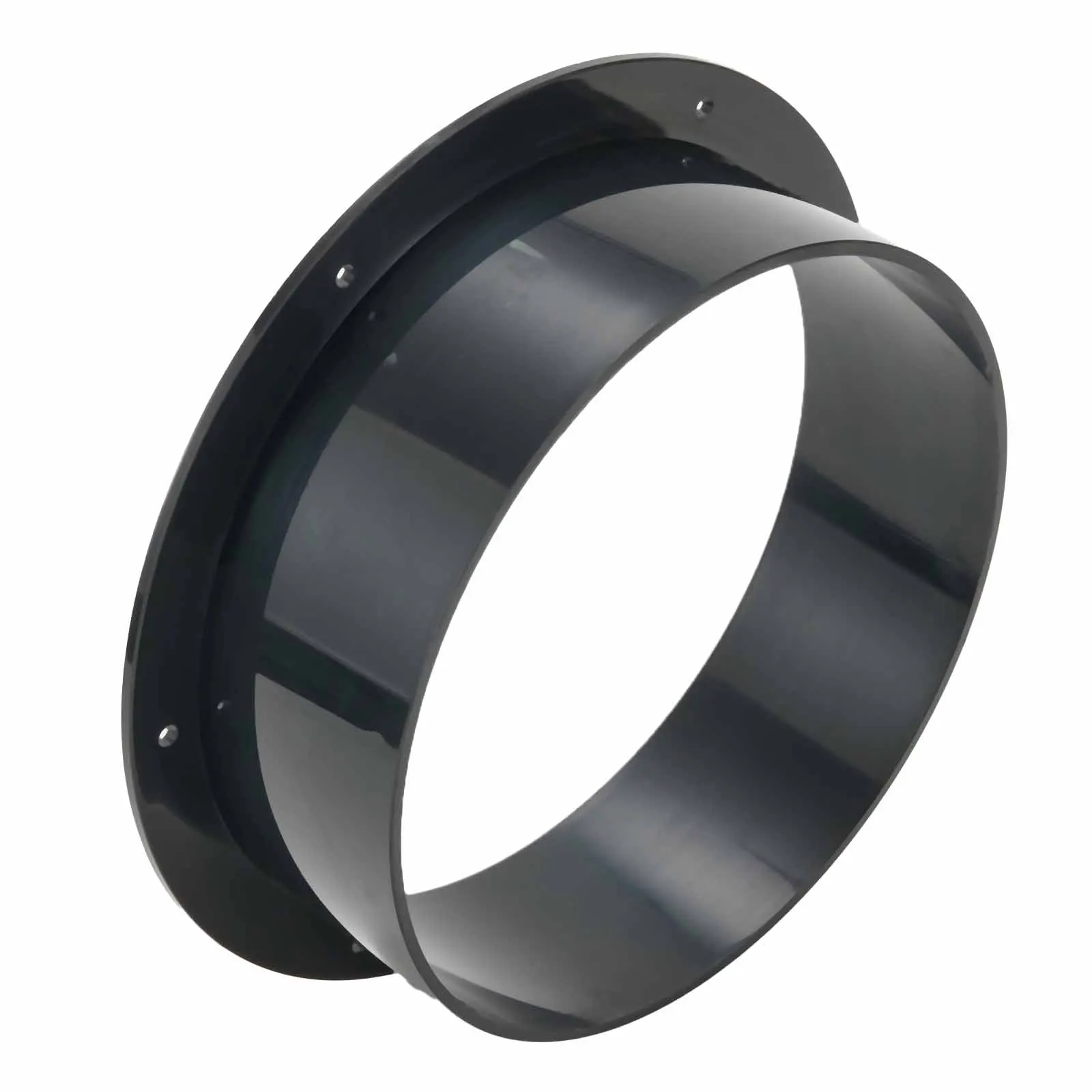 Efficient ABS Straight Pipe Flange Ventilation Ducting Exhaust Pipe Air Duct Connectors for Improved Air Quality