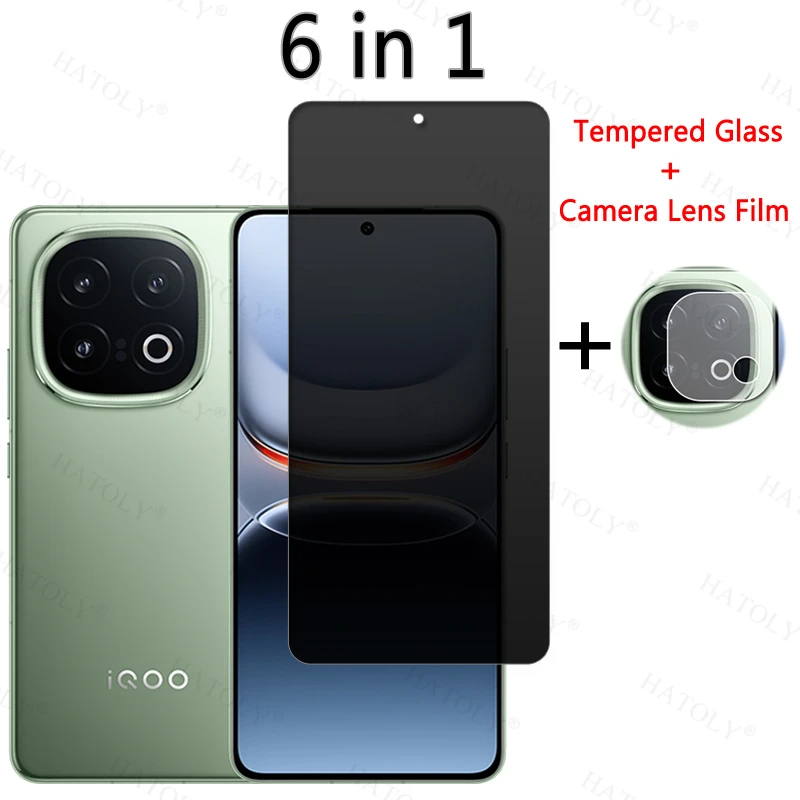 Privacy Screen Protector For Vivo iQOO 13 Privacy Screen Protector Vivo iQOO 13 iQOO13 Glass For Vivo iQOO 13 Glass 6.82 inch