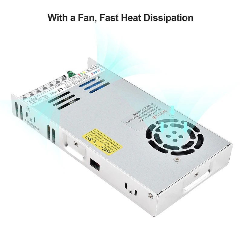 350W UPS Charge Function Switching Power Supply DC 12V 24V For Security Monitoring Camera Single Output Switch SMPS PSC-350