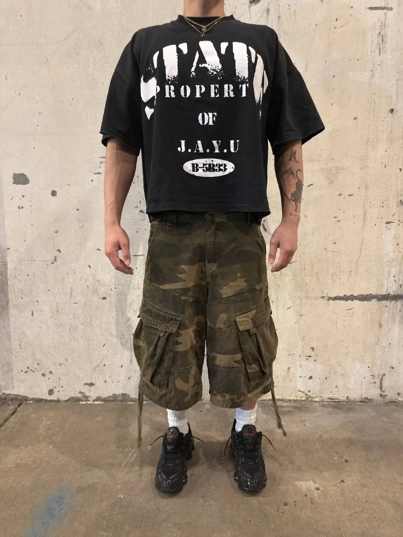 

Y2K 2025 Summer Harajuku Style Lettering Print Streetwear Hip Hop T-Shirt Cotton Couple Matching Loose Fit Casual Men Clothing