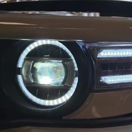 

LED Headlamp Black Housing for TOYOTA FJ Cruiser 2007-2014 Year