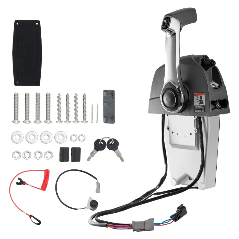 Boat Throttle Control 5006186 Top-Mounted Outboard Remote Control Box for Evinrude Johnson Marine Throttle Control Box
