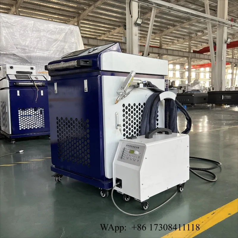 UTOOLS High Speed  Welding Machine 6000w 3000w 2000w 1500w 1000w HandHeld Fiber  Welder 4 in 1