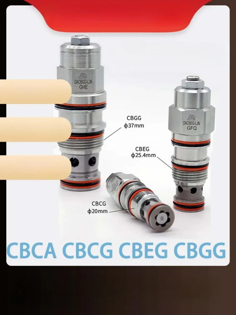 Hydraulic Cartridge Balance Valve Replaces sun Counterbalance Valve CBCA/CBEA/CBCG/CBEG/CBGG-LHN LJN