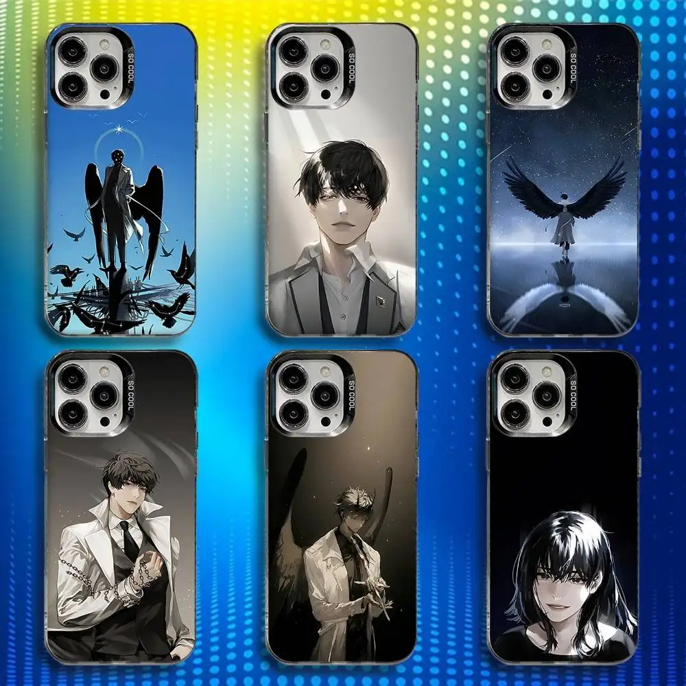 

O-Omniscient Reader Anime Phone Case For iPhone 17,16,15,14,13,12,X,8,Pro,Max,Plus,E,SE4,Air,Mini IMD Matte Black