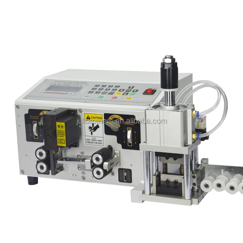 

800F Flat Ribbon Cable Cutting Stripping Machine With Slit Function Stripping Machine for Parallel Wire