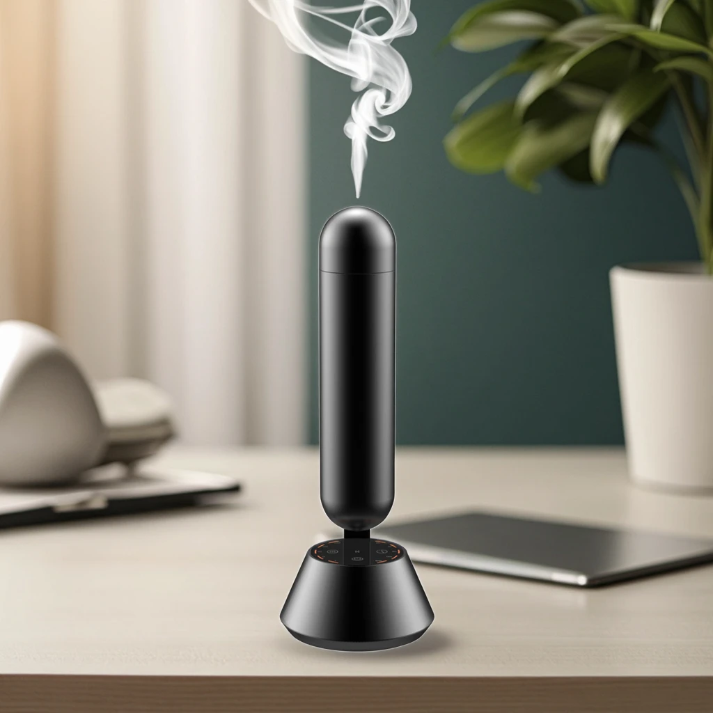 Luxury Home Office Perfume Air Humidifier Diffuser Waterless Cold Air Technology Nebulizer Air Fresh Aroma Diffuser