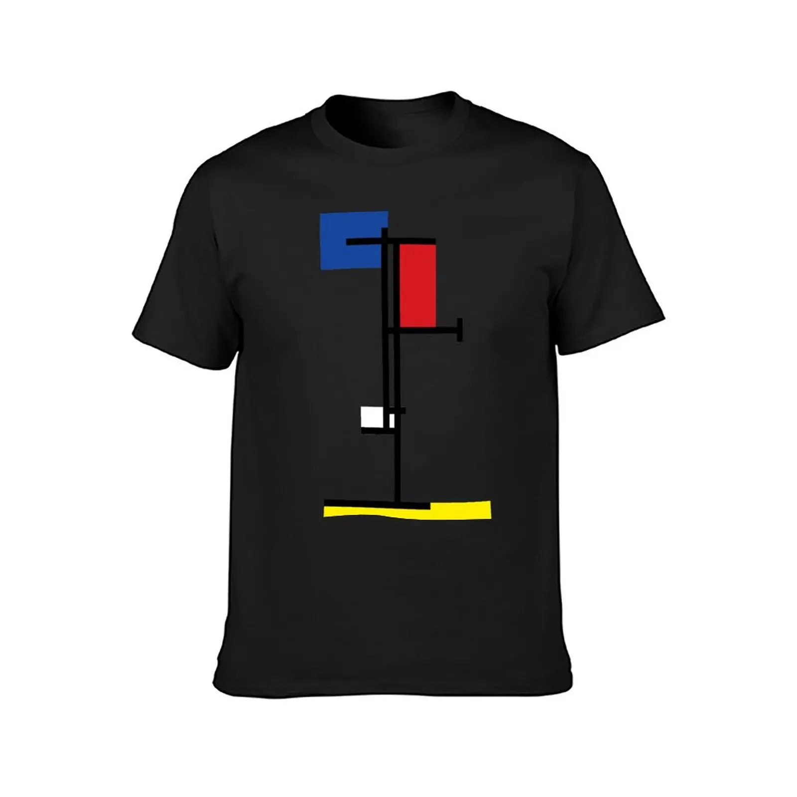 Mondrian Minimalist De Stijl Modern Art III ? fatfatin T-Shirt blacks funnys cute tops mens funny t shirts