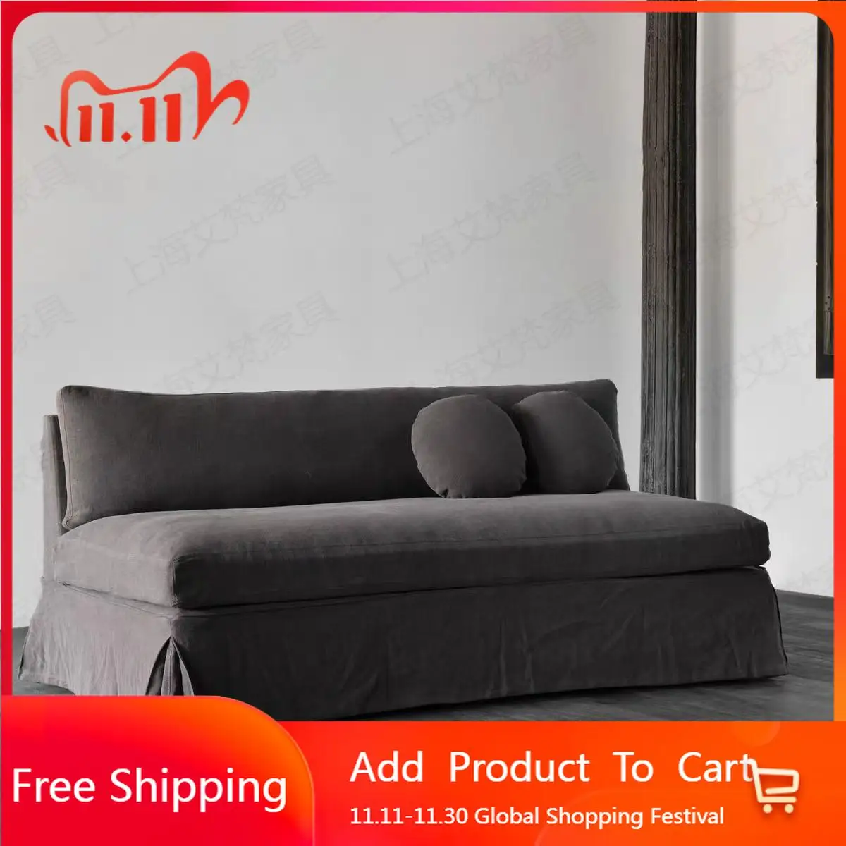 

Designer Loveseat Living Room Sofas Floor European Comfortable Puffs Living Room Sofas Filling Relaxing Divano Home Furniture