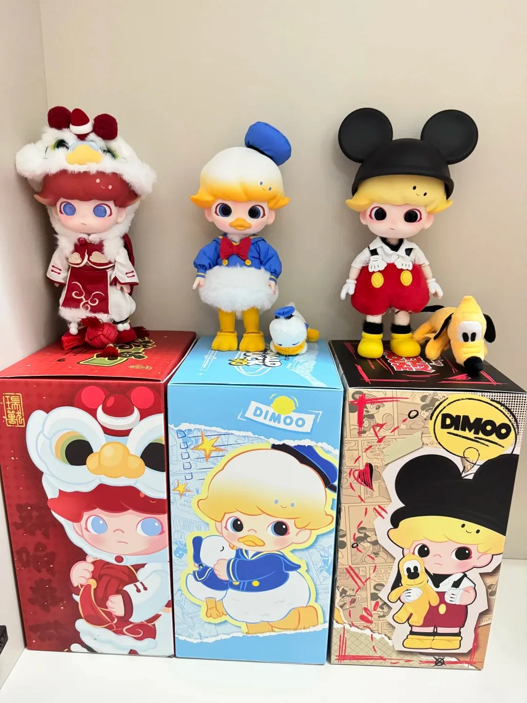 

POP MART DIMOO Kawaii Toys Big Family Series A Variety of Classic Characters Figure Trendy Collection Brithday Gift in Stock
