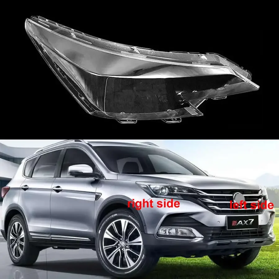 

For DFAC Dongfeng Aeolus AX7 2018 2019 Headlamp Cover Lampshade Lamp Headlight Shell Lens Plexiglass Replace Original Lampshade