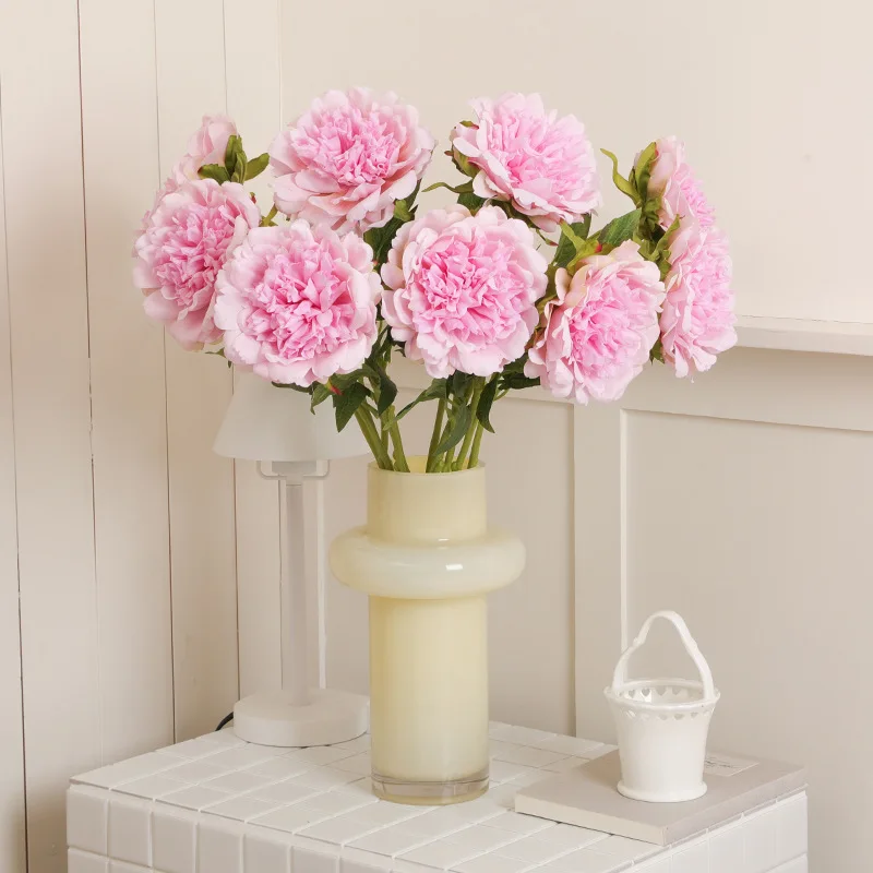 

Photo studio props, artificial flowers, peonies, living room home decorations, wedding fake flowers, peony flowers