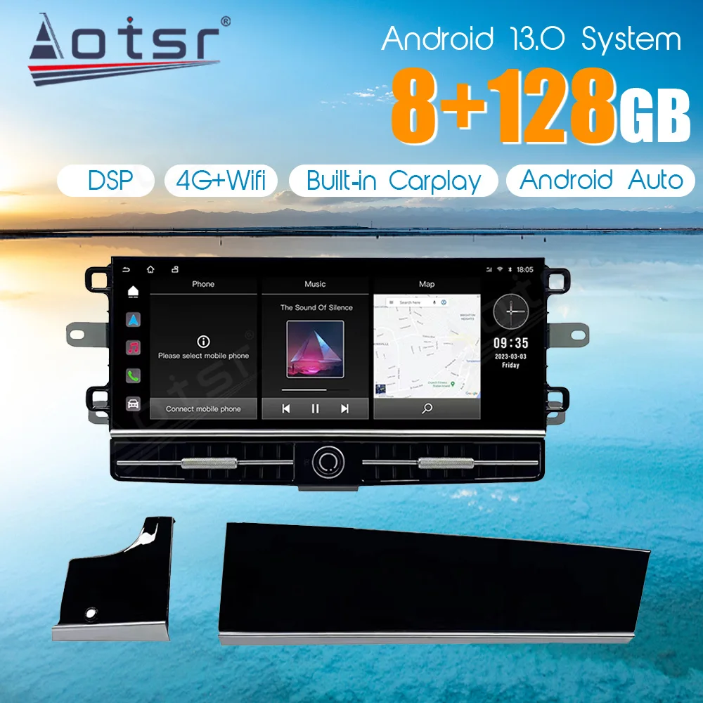 12.3'' 8+256GB For Porsche Paramera 2010-2017 Car accessories Carplay Multimedia Player GPS Navigation Android Auto Stereo Radio