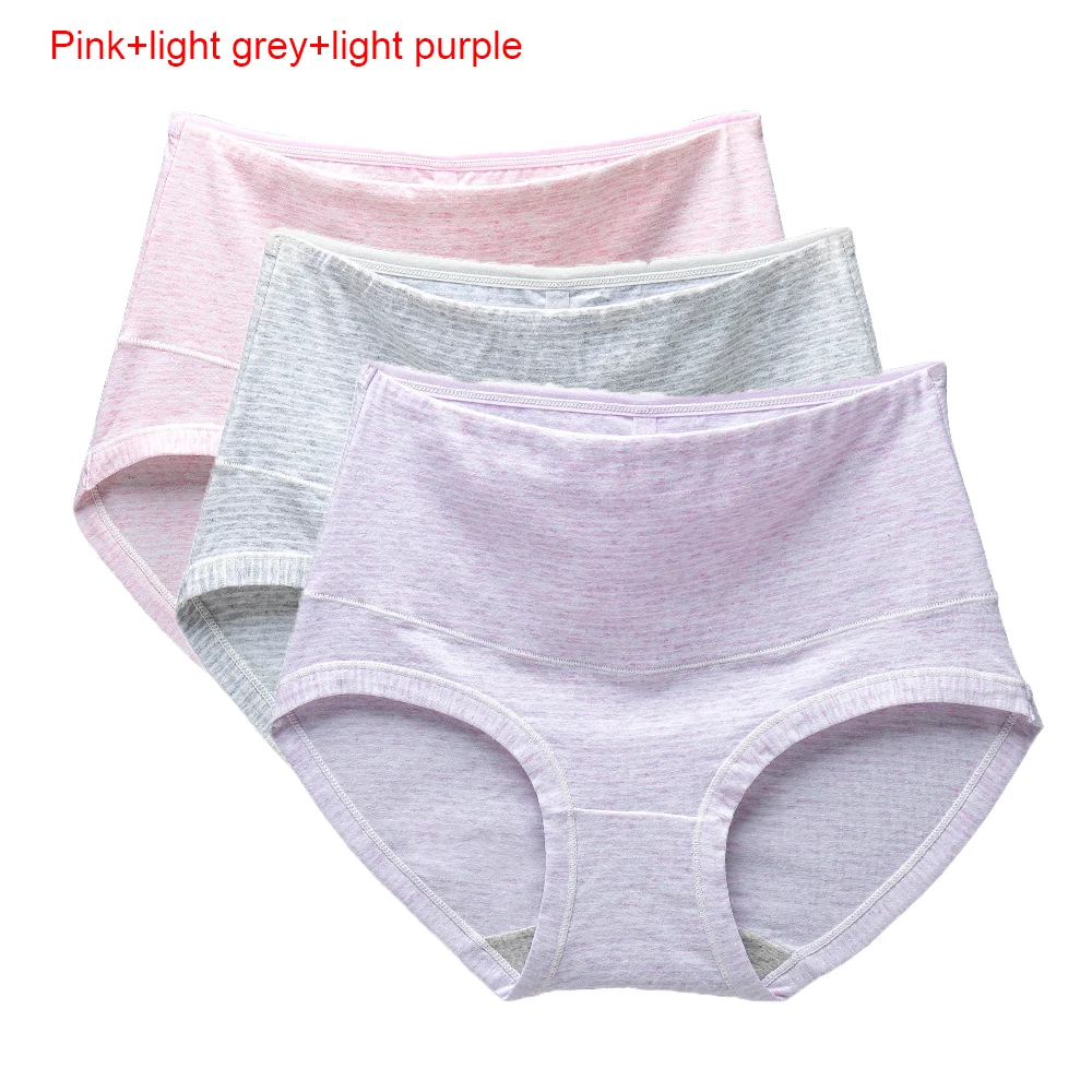 3pcs/set Women's Originals Underwear, Breathable Stretch Cotton Soft Panties Lingerie Comfortable Female Girl Briefs