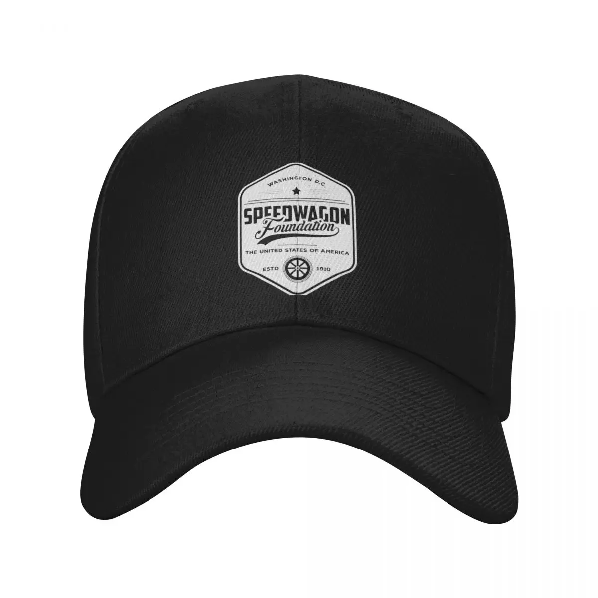 

Speedwagon foundation retro shirt Baseball Cap Dropshipping Christmas Hat Anime Hat Anime Man Women's